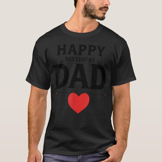 T-shirt Joyeux Anniversaire (Devant)