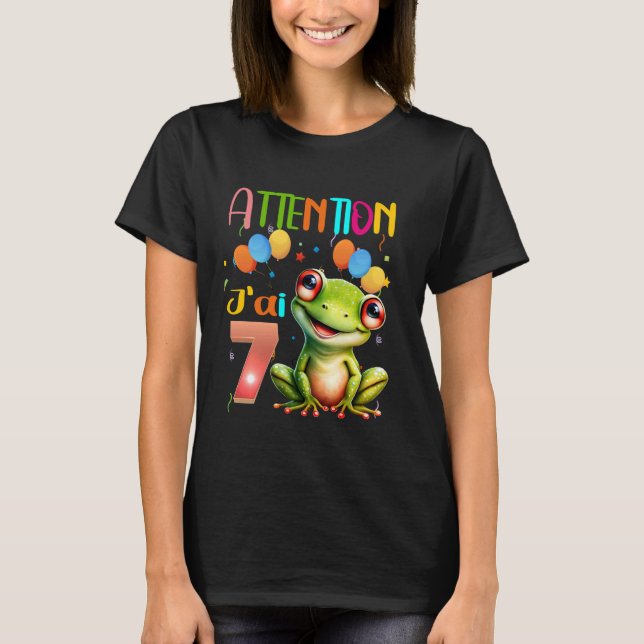 T-shirt Joyeux anniversaire (Devant)