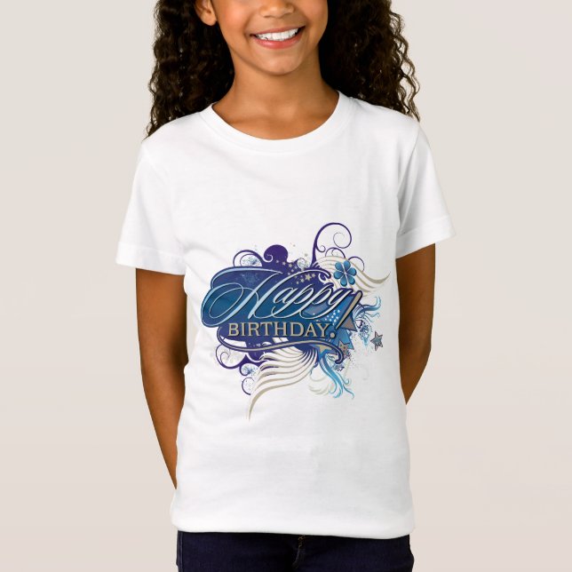 T-Shirt Joyeux anniversaire (Devant)