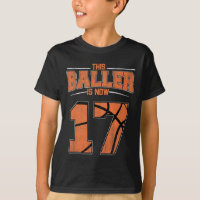 Joyeux Anniversaire 17 Ans Basketball Garçons Seve