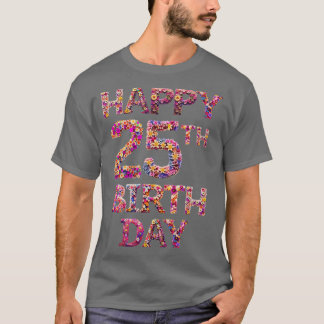 T-shirt Joyeux anniversaire 25e