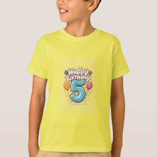 T-shirt Joyeux anniversaire 5