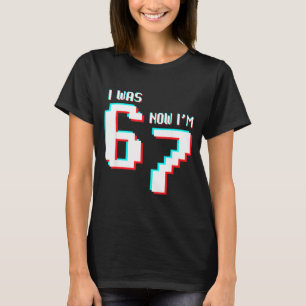 T-shirt Joyeux anniversaire 7 ans les enfants étaient 6 ma