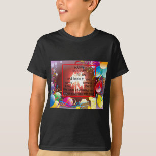 T-shirt Joyeux anniversaire à nous Art Imprimer