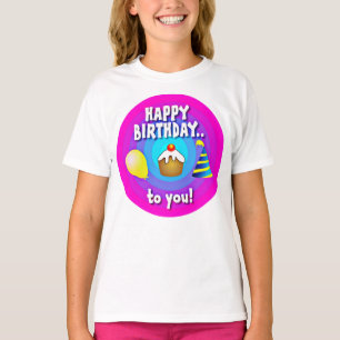 T-shirt Joyeux Anniversaire à Toi