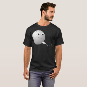 T-shirt joyeux anniversaire, anniversaire, oeuf, sperme, a