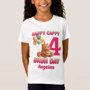 T-Shirt Joyeux Anniversaire CAPPY BRUH DAY Capybara Person