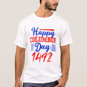 T-shirt Joyeux anniversaire de Columbus