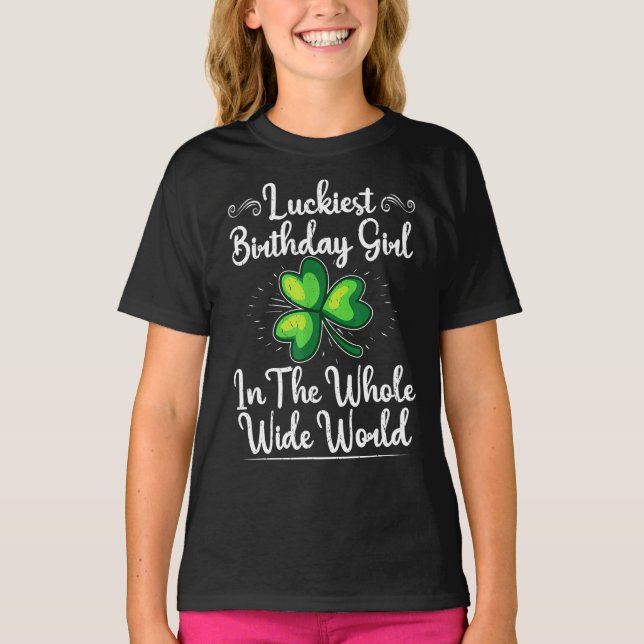 T-shirt Joyeux anniversaire de Saint-Patrick (Devant)