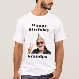 T-shirt Joyeux anniversaire entièrement personnalisé