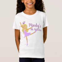 Joyeux Anniversaire Fête de Ballerine Mignonne Doo