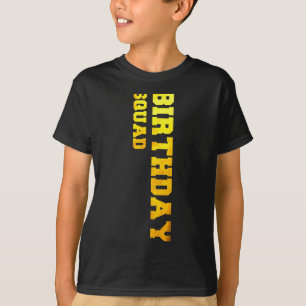 T-shirt Joyeux anniversaire la team 