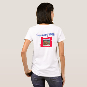 T-shirt Joyeux Anniversaire Oregon ~ T Chemise