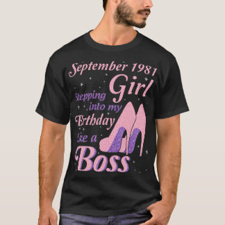 T-shirt Joyeux Anniversaire Pour Moi Vous Êtes Né En Septe