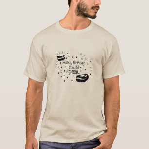 T-shirt Joyeux Anniversaire, Vieille Reliqe