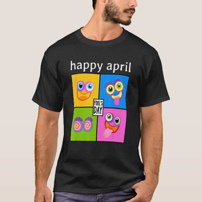 T-shirt Joyeux April Fool's Day 1er avril 2022 Prank (Devant)