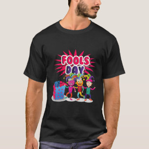 T-shirt Joyeux April Fool's Day April Fools Day Funny Men 
