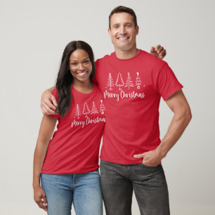T-shirt Joyeux arbre de Noël, cadeau de Noël 2024