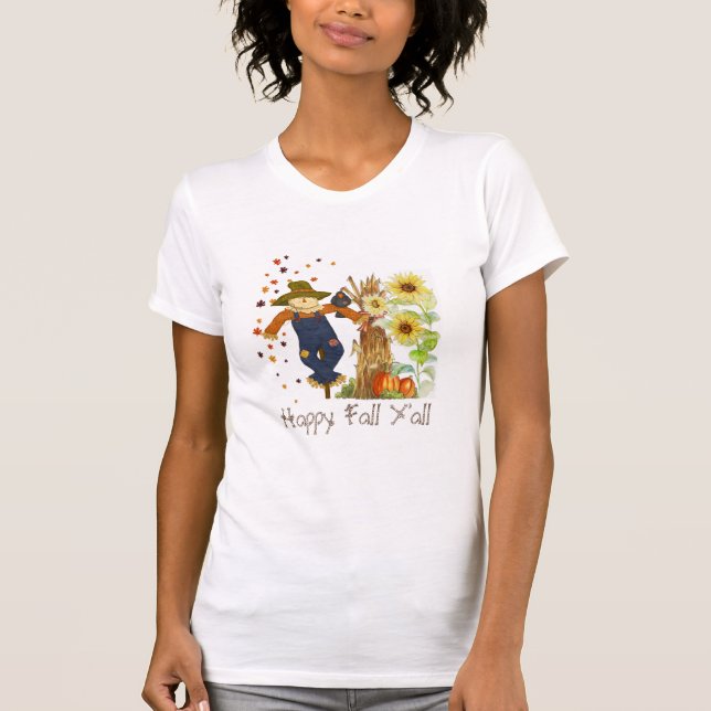 T-shirt Joyeux Automne à tous (Devant)