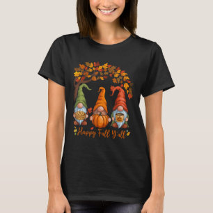 T-shirt Joyeux Automne à Tous Gnome Gnomes d'Automne Épice