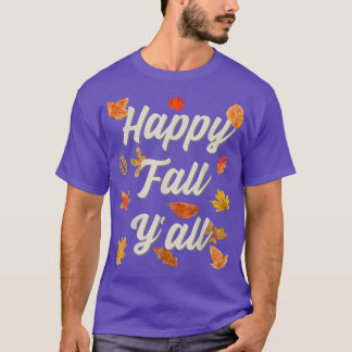 T-shirt Joyeux automne Y'all
