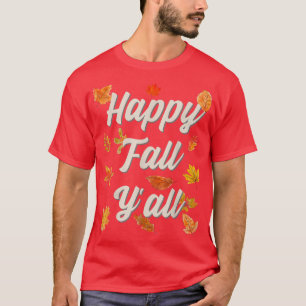 T-shirt Joyeux automne Y'all