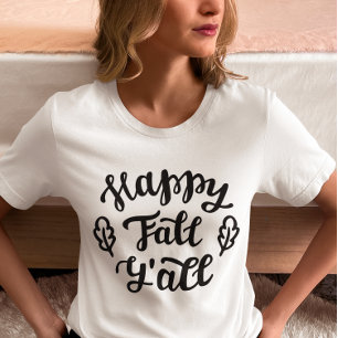 T-shirt Joyeux automne Y'all