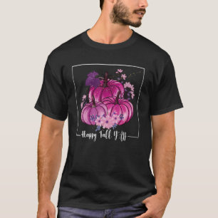 T-shirt Joyeux automne Yall Citrouille Leopard automne aut