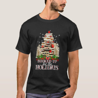 T-shirt Joyeux Bibliothécaire De Noël Réservé Pour Le Vaca