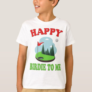 T-shirt Joyeux Birdie To Me - Funny Golf to Golfer Anniver