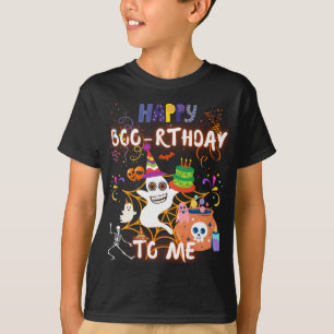 T-shirt Joyeux Boo-rjeudi Pour Moi Fête D'Anniversaire D'H