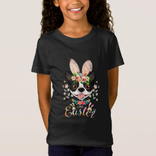 T-Shirt Joyeux Bunny de Pâques à Boston avec les amoureu