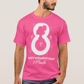 T-shirt Joyeux cadeau de la Journée internationale des fem