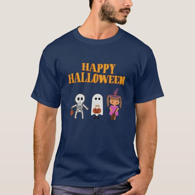 T-shirt Joyeux cadeau Halloween (Devant)
