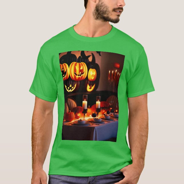 T-shirt Joyeux cadeau Halloween Pumkin (Devant)