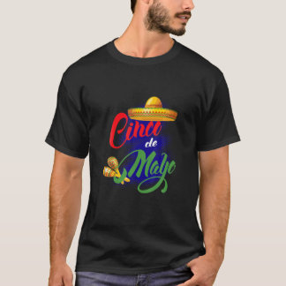T-shirt Joyeux Cadeaux Drôle Cinco De Mayo Fiesta Viva Mex
