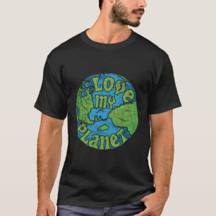 T-shirt Joyeux Cadeaux Jours des terres Sauvez Ma Planète 