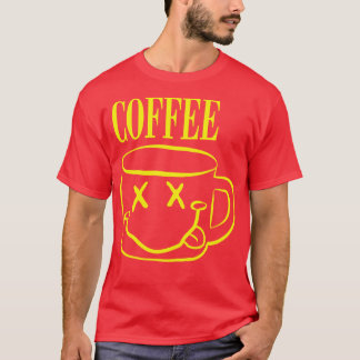 T-shirt Joyeux café Grunge du lundi