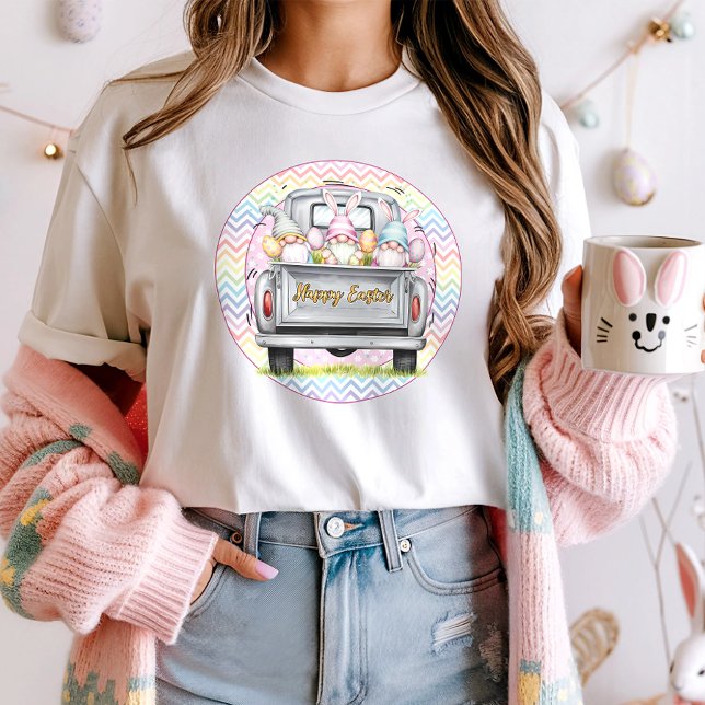 T-shirt Joyeux Camion Gnome de Pâques (Créateur téléchargé)