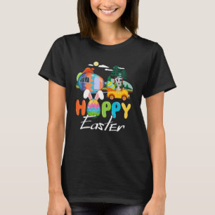 T-shirt Joyeux Camping De Pâques Avec Bunny Cadeau