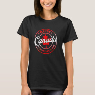 T-shirt Joyeux Canada Fête de l'Indépendance Maple Leaf Dr
