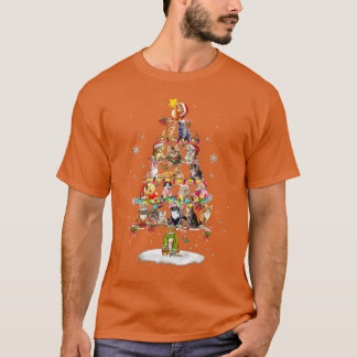 T-shirt Joyeux Catmas Chat Mountain sapin de Noël pas laid