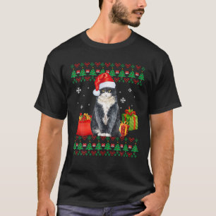 T-shirt Joyeux Catmas Chat Vilain Noël Anglais Shorthair