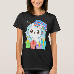 T-shirt Joyeux Catmas chats enfants