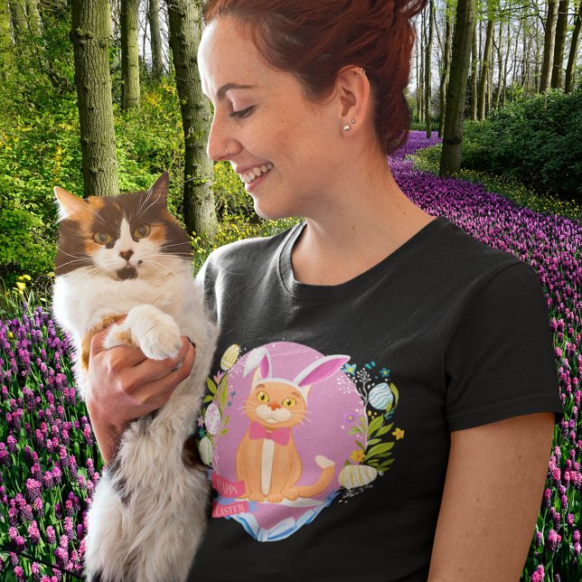 T-shirt Joyeux Chat de Pâques-Drôle de Pâques Kitty (Créateur téléchargé)