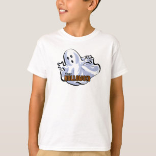 T-shirt Joyeux chat d'Halloween Chasing souris