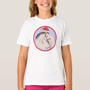 T-shirt Joyeux Cheval de Noël