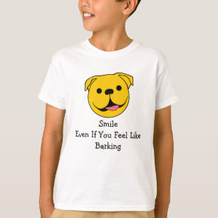 T-shirt Joyeux chien de visage