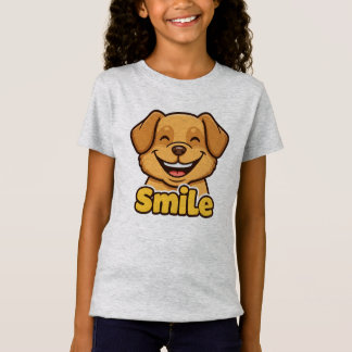 T-Shirt Joyeux chien souriant