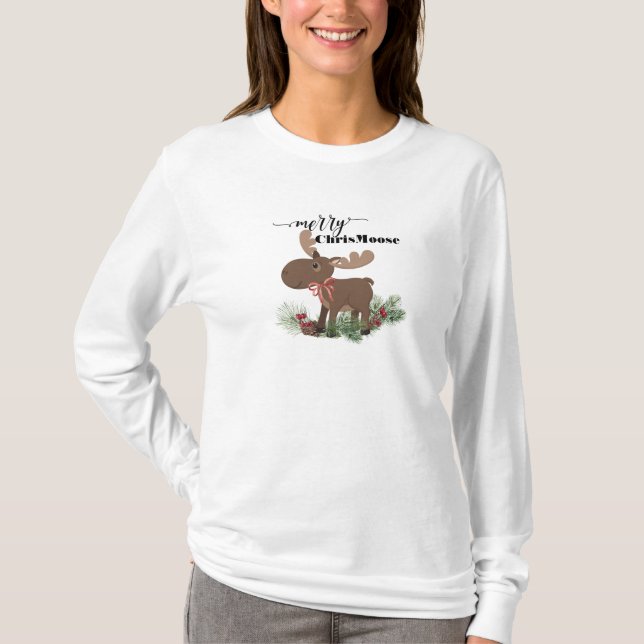 T-shirt Joyeux ChrisMoose (Devant)